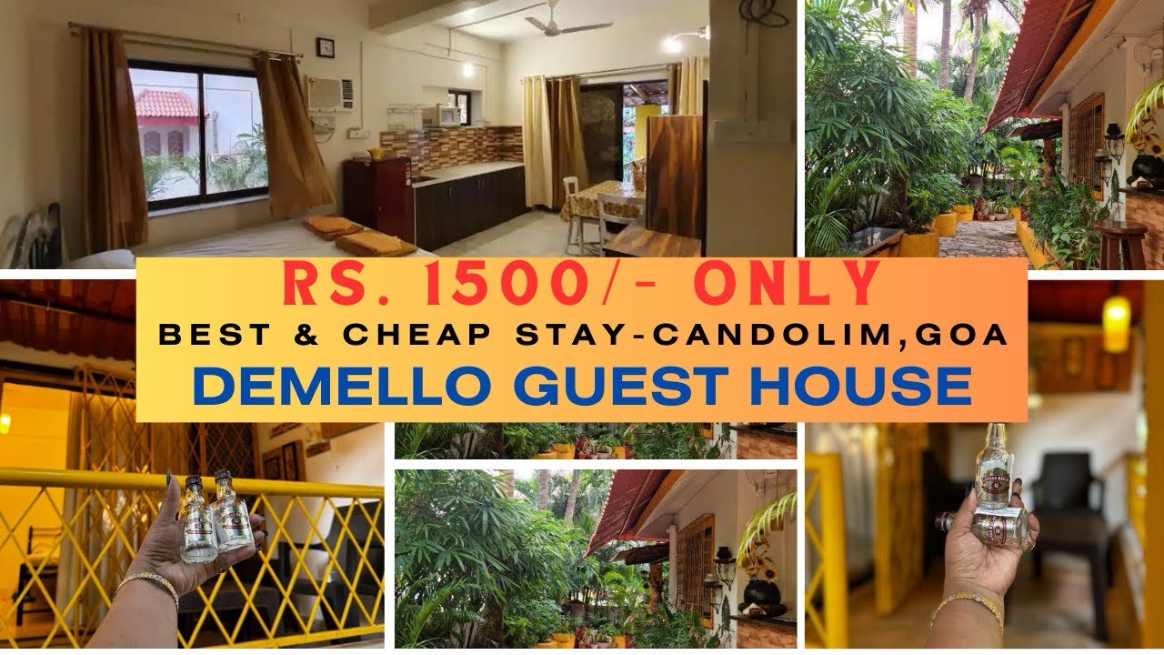 Luxury Stay at Candolim Beach @1500/- Only | Demello Guest House|Candolim|Goa