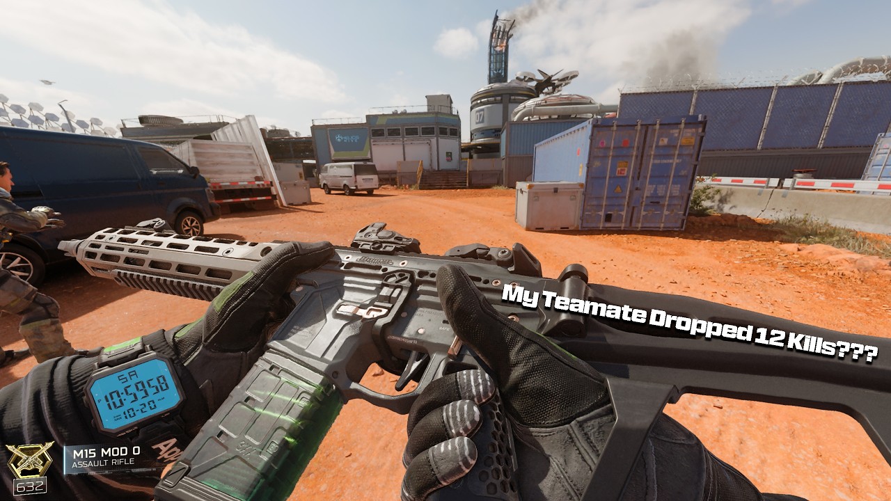 My Teamate Dropped 12 Kills In HARDPOINT?! | BO7 Ranked