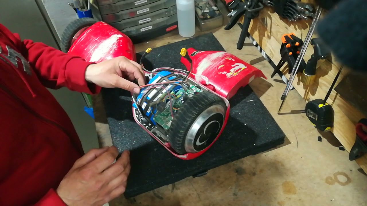 Cambio batería a un patín hoverboard