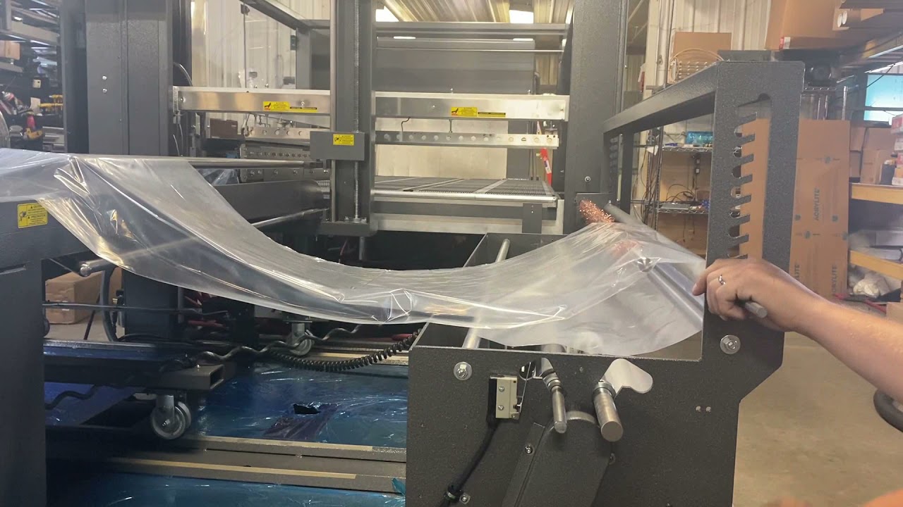 Professional Series Auto L-Sealer - Loading and Threading the Film