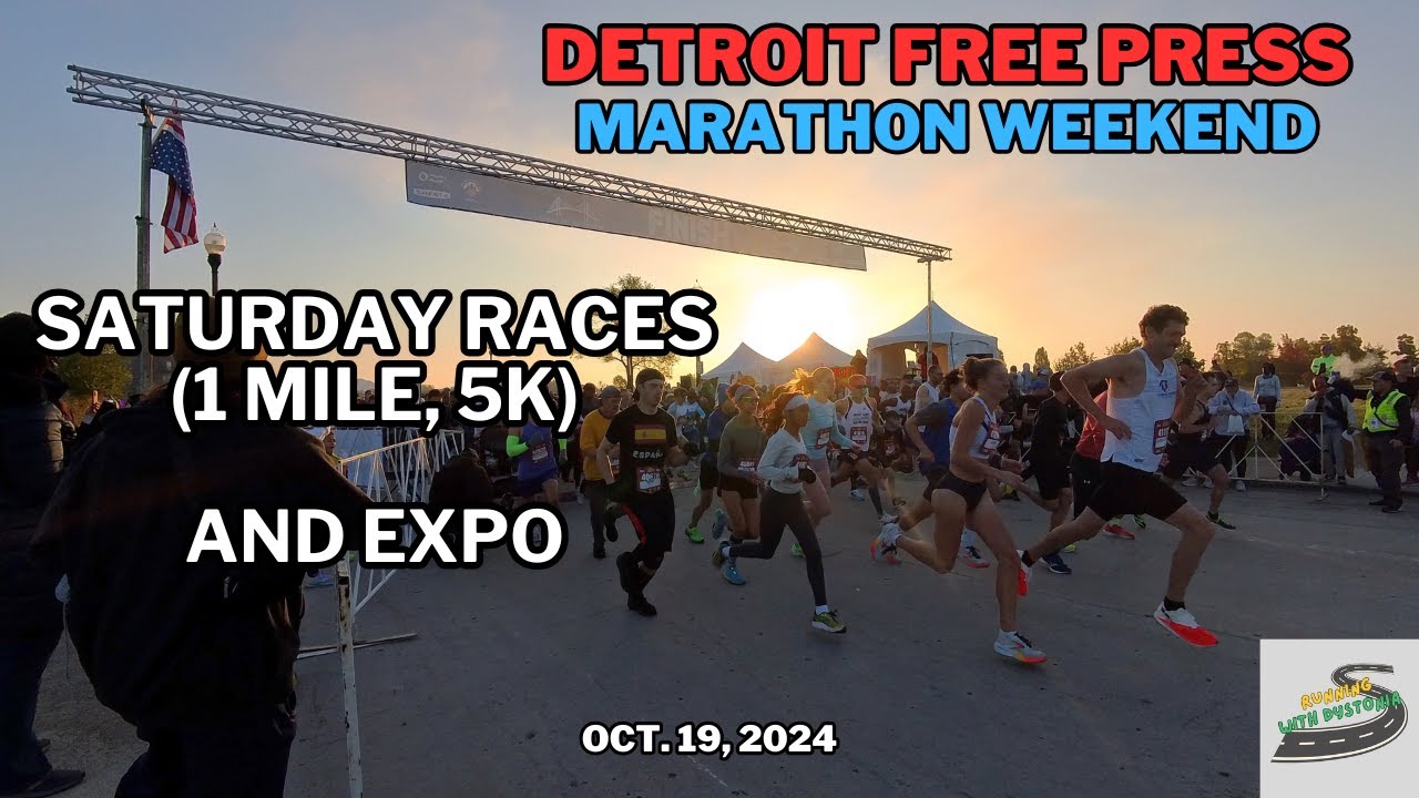 Detroit Free Press Marathon: Saturday Races and Expo