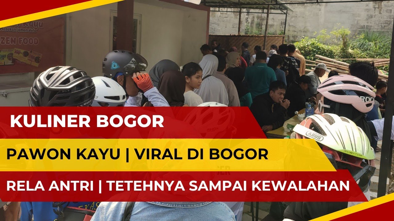 Tempat kuliner baru di bogor | pawon kayu masaknya masih pakai kayu bakar