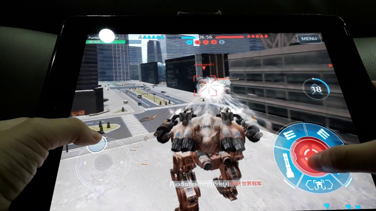 Part 2 Robot Rhino Challenge  (Walking War Robots)