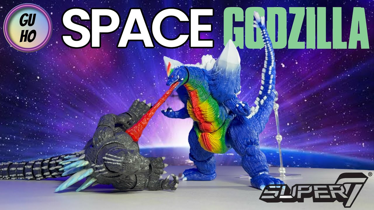 VOLVIO LA ERA HEISEI CON SPACE GODZILLA (POSTER EDITION)  | SUPER7 | GUHOVERSO