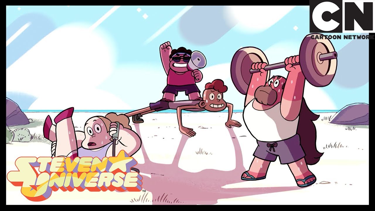 Steven Does A Workout... Kinda | Steven Universe | Cartoon Network
