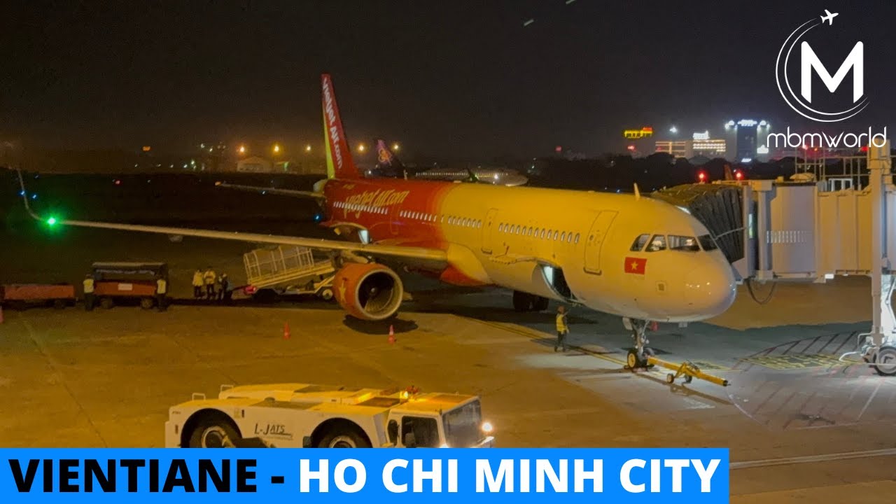 VietJet Air Flight Experience: VJ 1832 Vientiane to Ho Chi Minh City