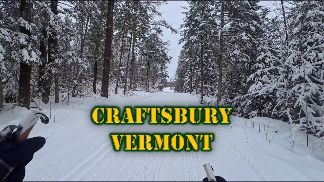 Craftsbury Cross-country skiing - 42min training in Vermont
