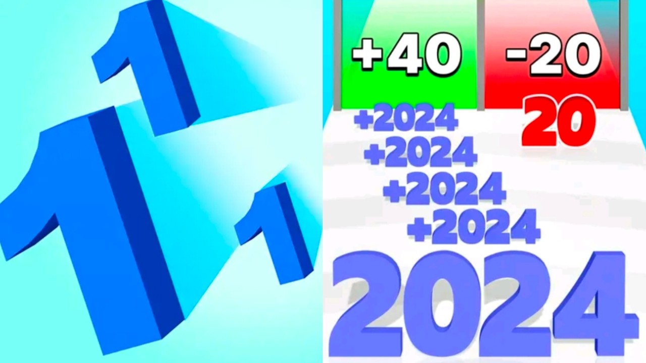 Number Master Run : Shooting vs Number Run Race : Add & Grow | Gameplay 1