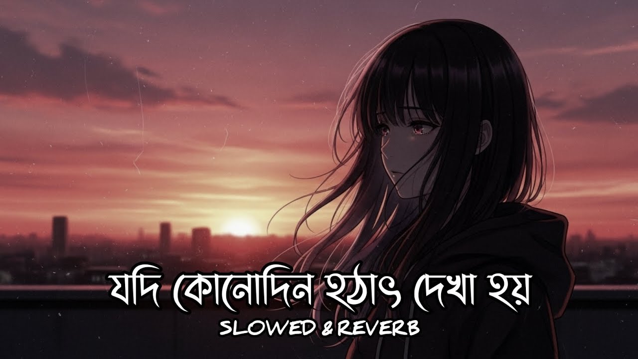 কোনোদিন হঠাৎ দেখা হয় | Sad Lofi Mashup Songs | Romantic Lofi Bangla | Slowed and Reverb