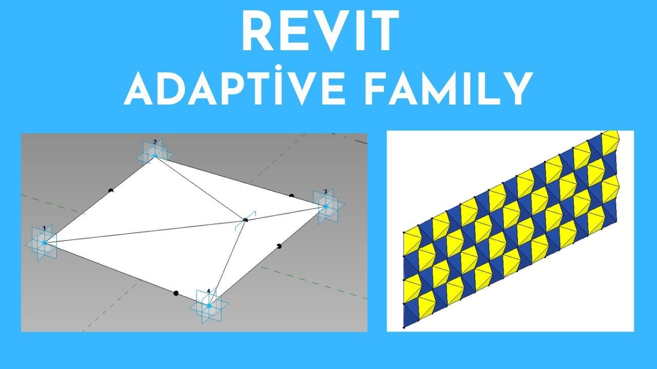 Revit Adaptive Family ile Dış Cephe Modellemesi!