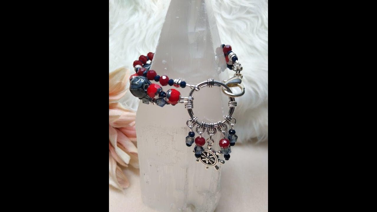 Multi Strand Bracelet Using Bargain Bead Box June 2021 Products!