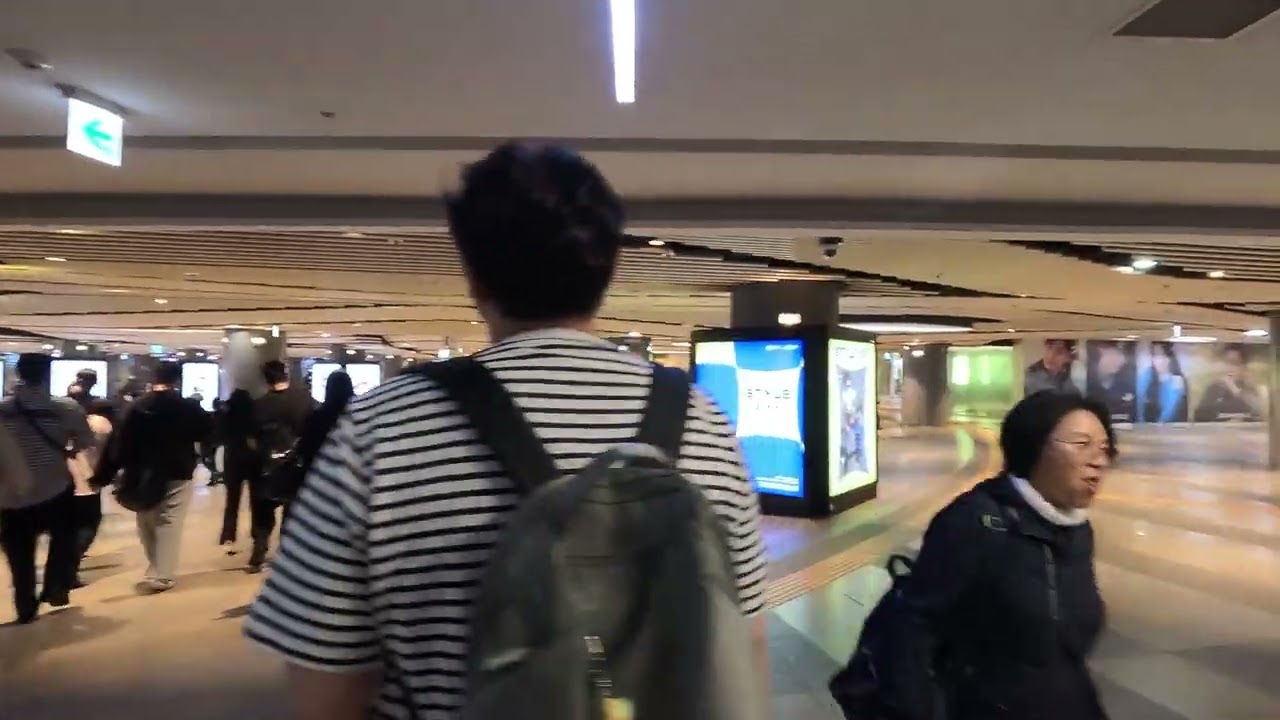 江南近くの駅地下