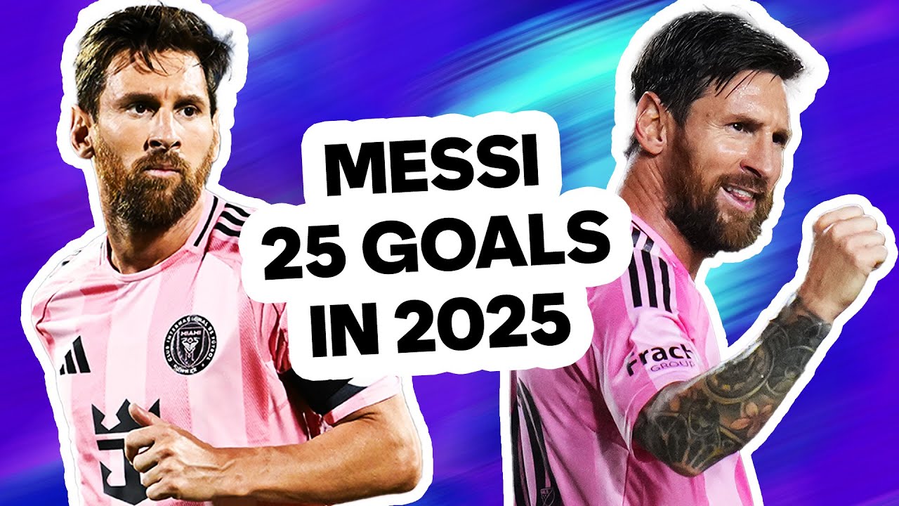 MESSI Can’t Stop Scoring! 25 Goals in 2025