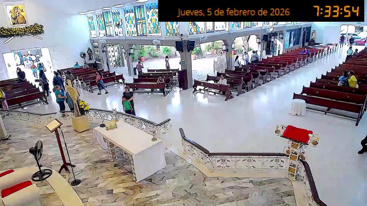 EUCARISTÍA JUEVES    5    DE FEBRERO  DE 2026   12:15 PM