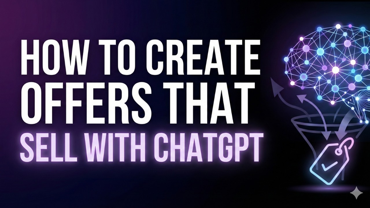 How to Use ChatGPT to Create Offers That Sell