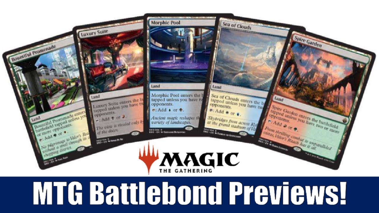 MTG Battlebond Preview: New Dual Land Cycle
