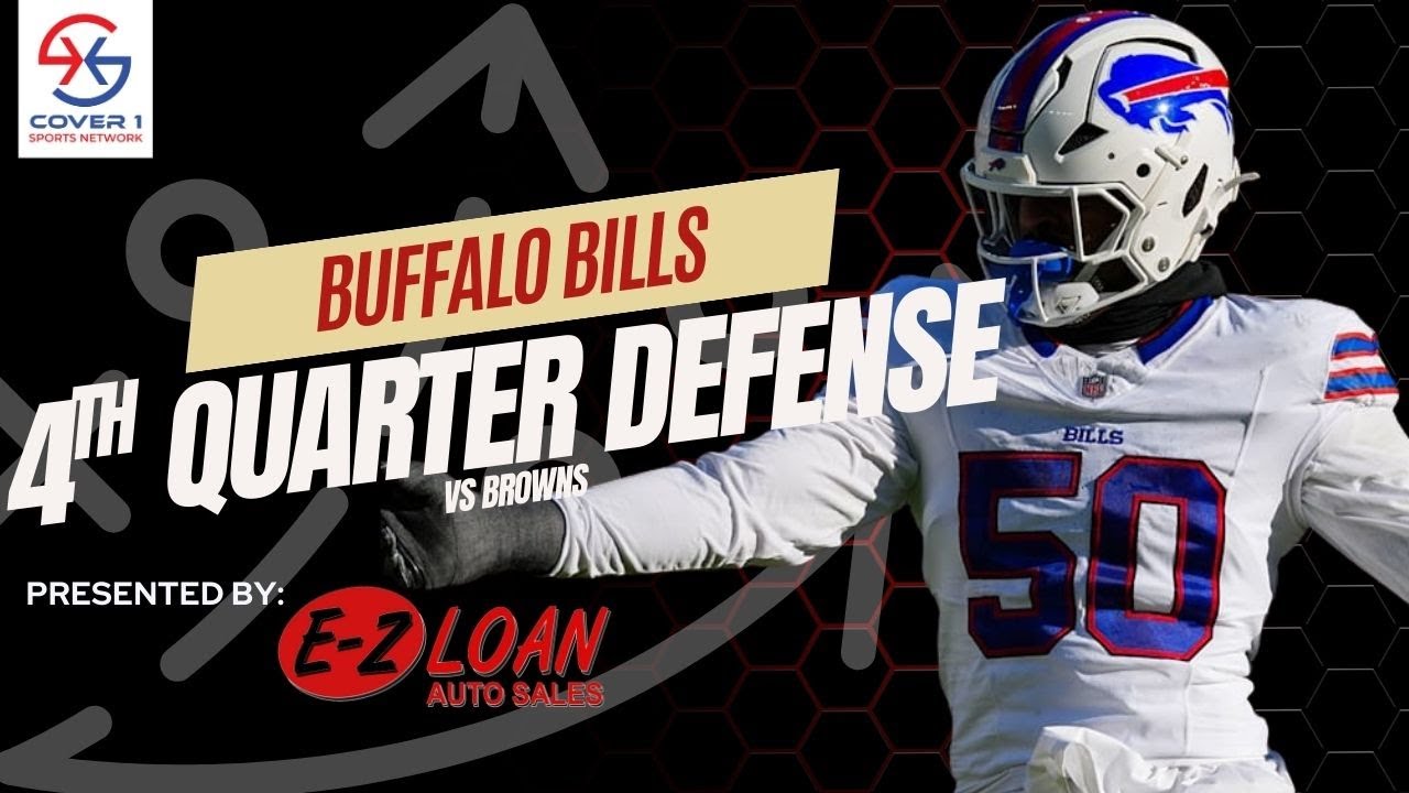 Bills 4th Quarter Defense vs. Browns | Film Room