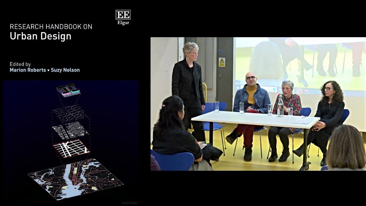 The Research Handbook on Urban Design. A lively launch with the editors and contributors.