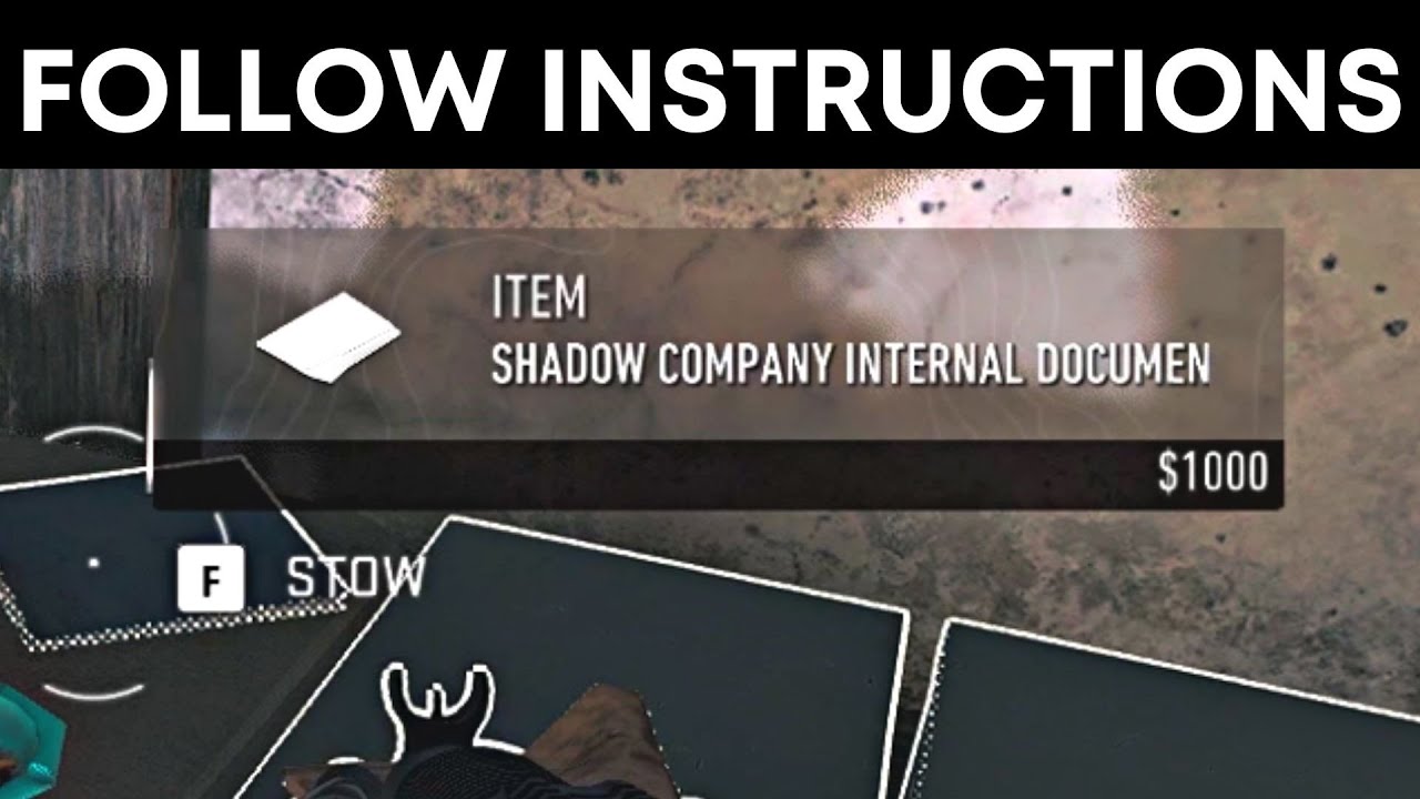 Follow Instructions DMZ Legion guide