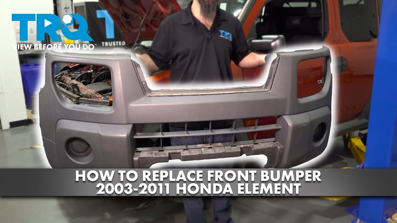 How to Replace Front Bumper 2003-2011 Honda Element