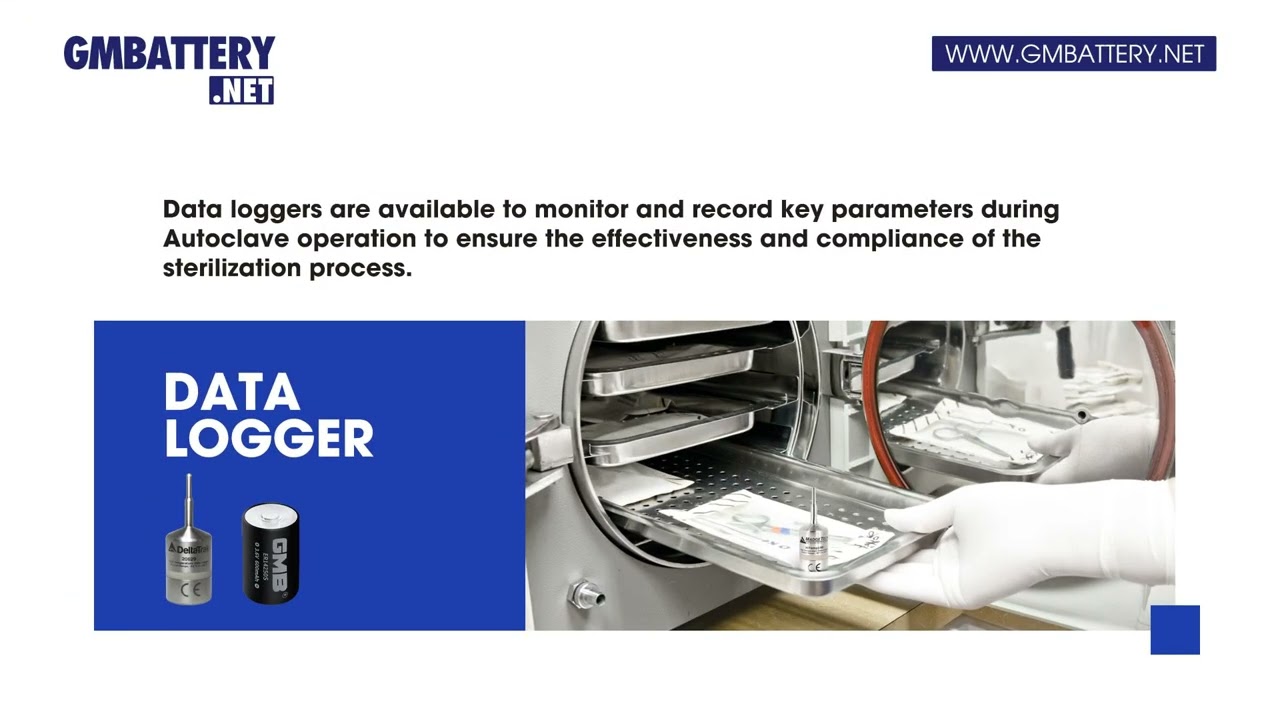 What is the role of data logger in Autoclave?