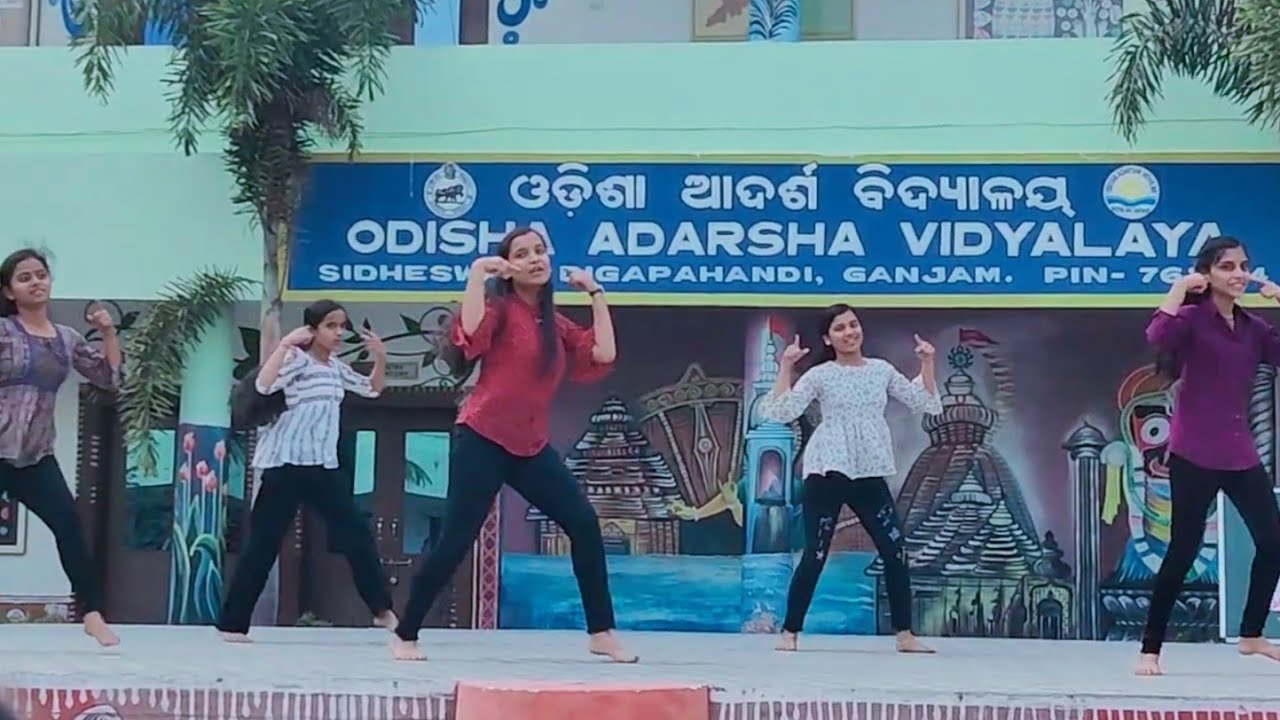 Dance// Farewell to 10th & 12th Students ❤️//Farewell party 🥳// OAV SIDHESWAR 🏫