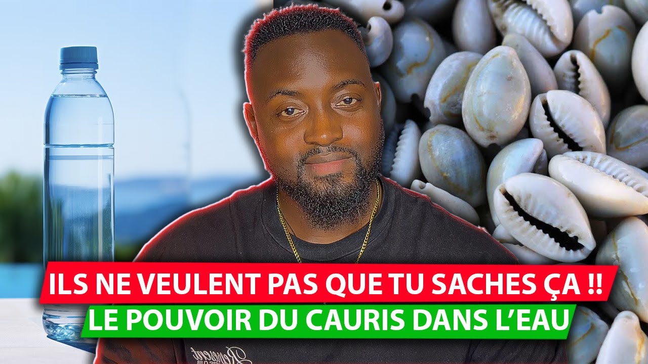 Le Rituel Secret des Cauris avec l'eau : Le Puissant Myst&egrave;re qui illumine la vie