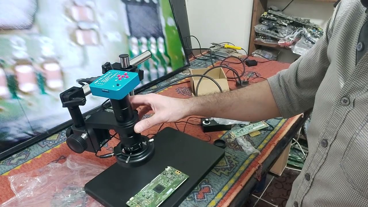 أفضل ميكروسكوب للصيانة 2022 /48 ميجا بكسل 💖 microscope camera 48mp 