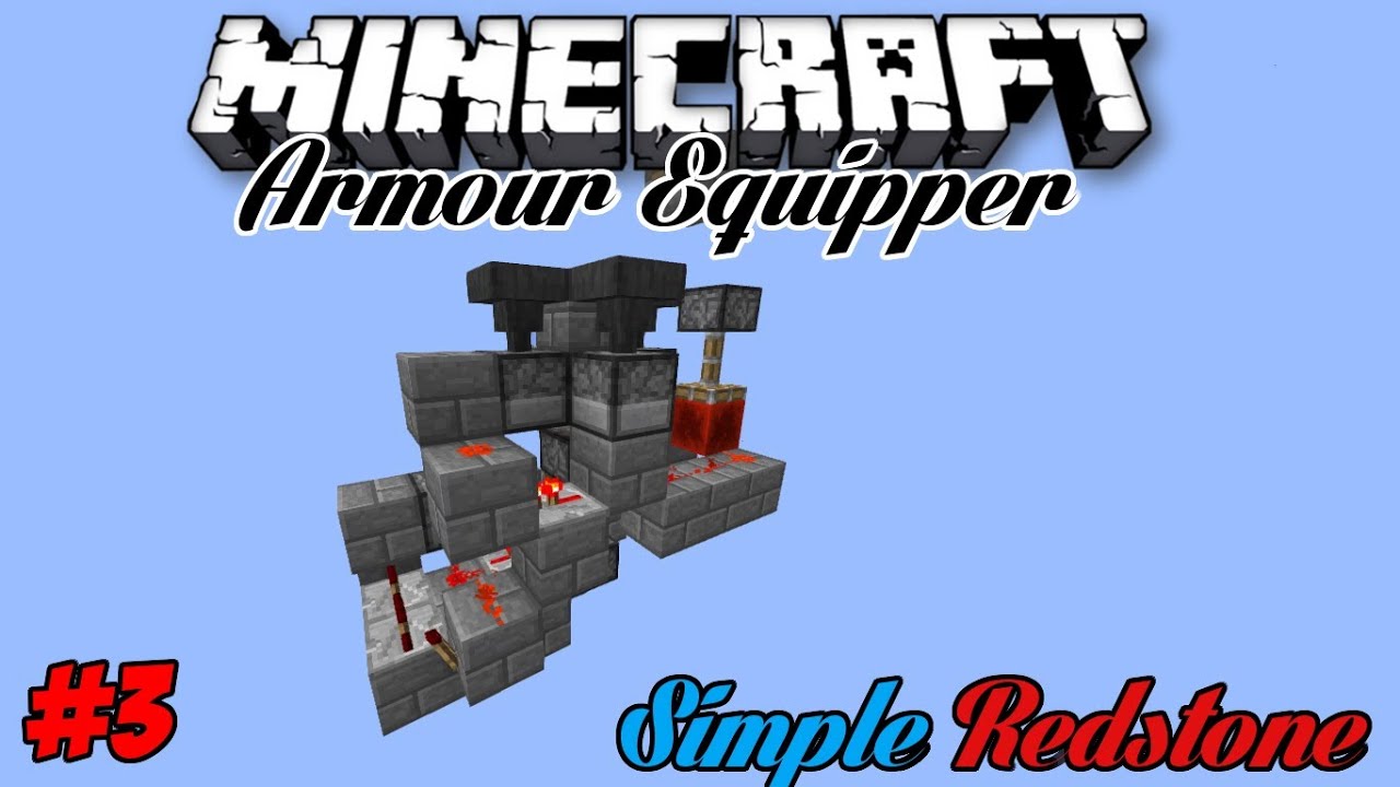 Simple Redstone - Armour Equiper!