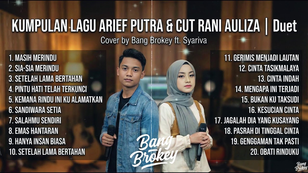 🔴PLAYLIST LAGU ARIEF & CUT RANI AULIZA | Cover Syariva ft. Bang Brokey