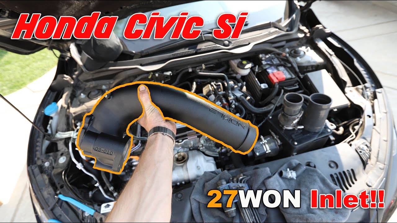 Civic Si 10-го поколения получает впускной патрубок турбонаддува 27WON!