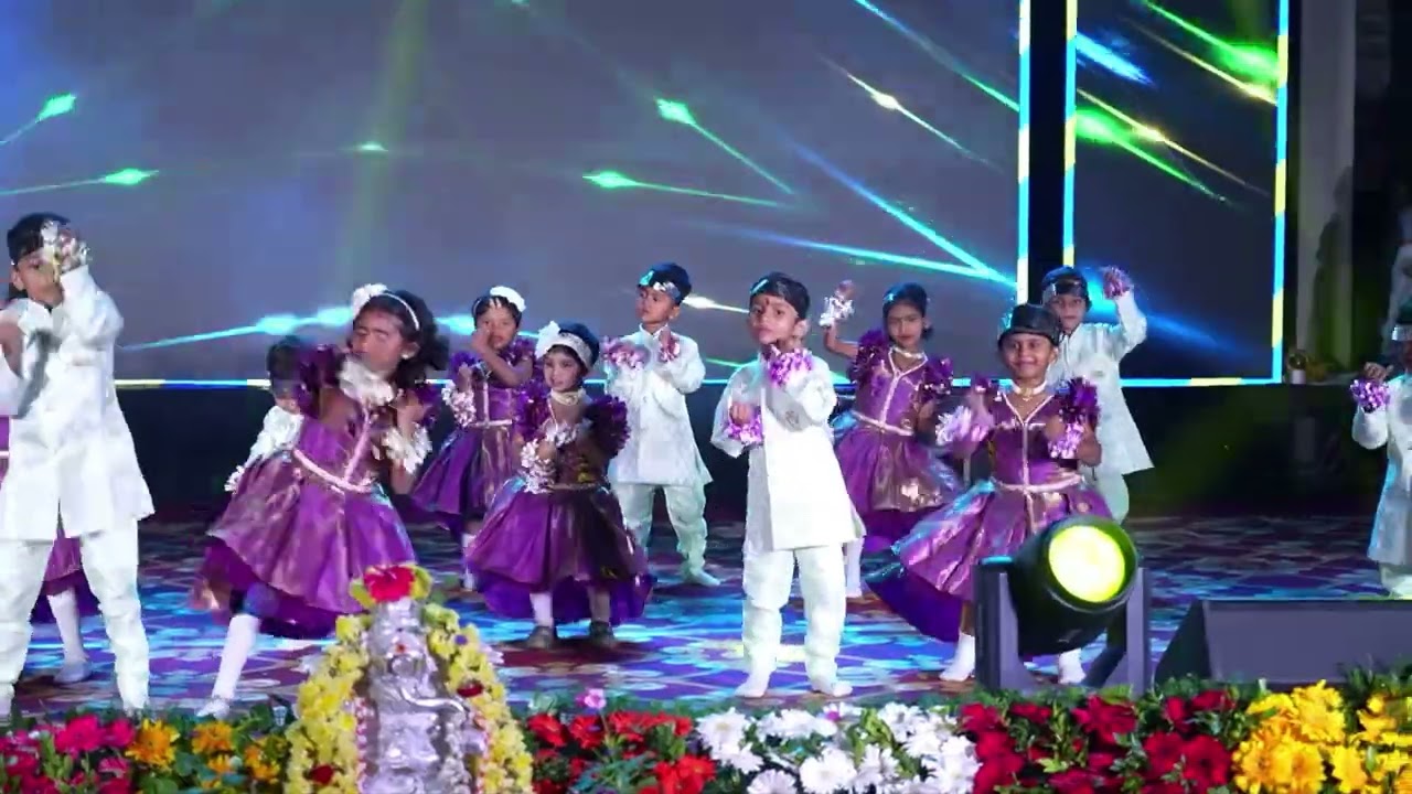 Monica dance performance at LNR Public School