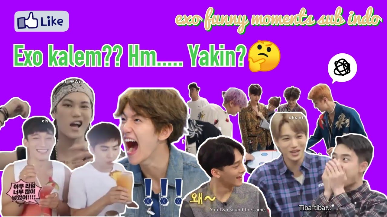 Bukan EXO namanya kalo ngga HEBOH!!! - EXO Funny Moments Sub Indo