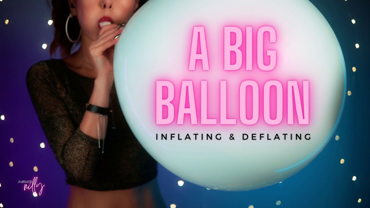 Big Balloon ASMR | Satisfying Inflation and Deflation Sounds (No Talking)