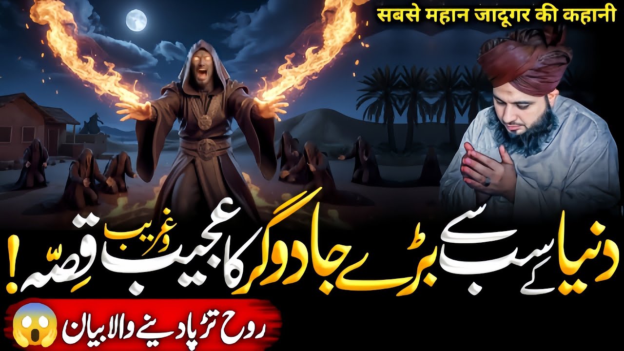 Duniya Ke Sab Sy Bary Jadugar Ka Ajeeb😱 Qissa | Heartwarming Bayan | Ajmal Raza Qadri 