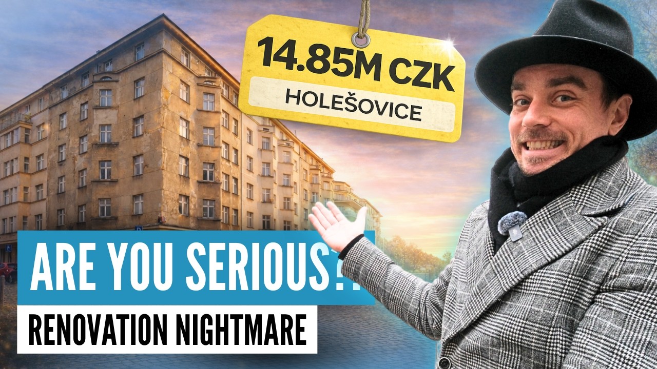 What 14.85 Million CZK Buys You in Hole&scaron;ovice, But It's Before Renovation