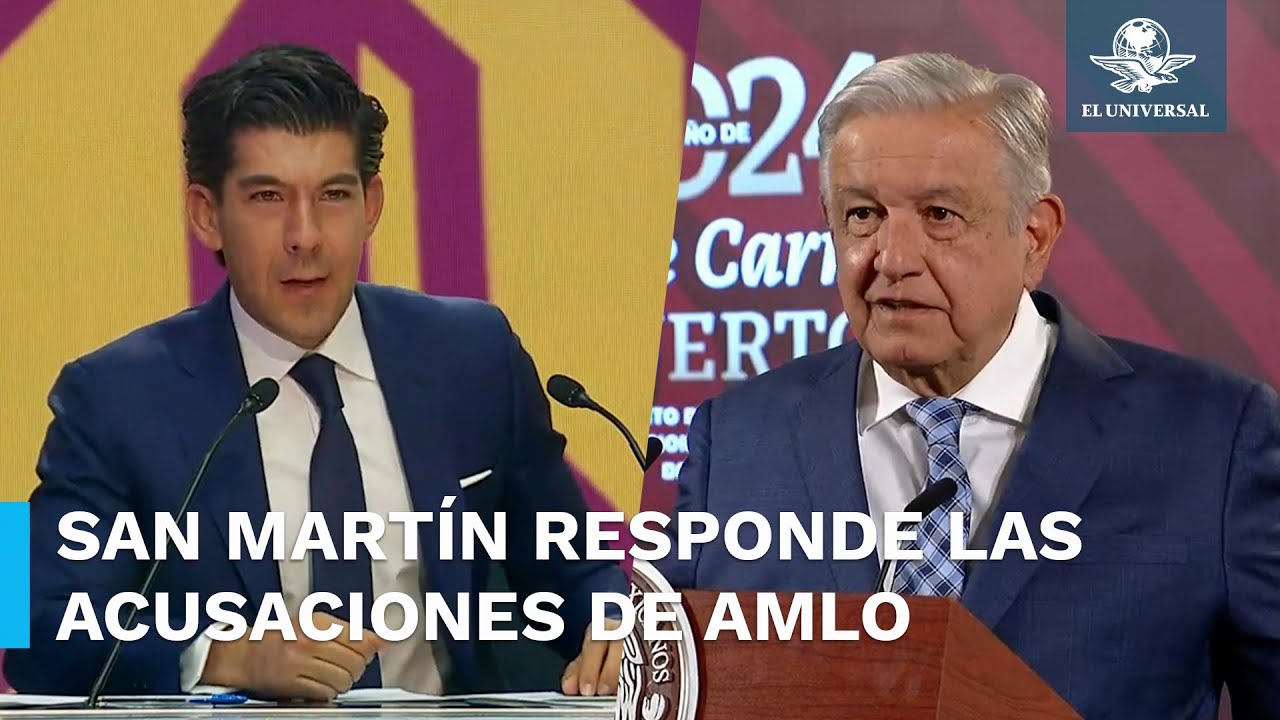 Manuel López San Martín responde los comentarios de AMLO frente a su moderación en el debate