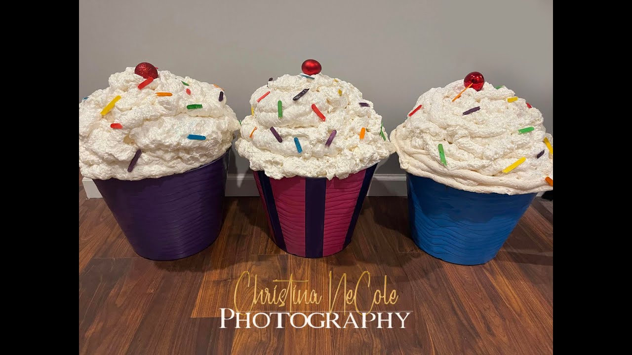 Giant DIY Cupcake Tutorial!
