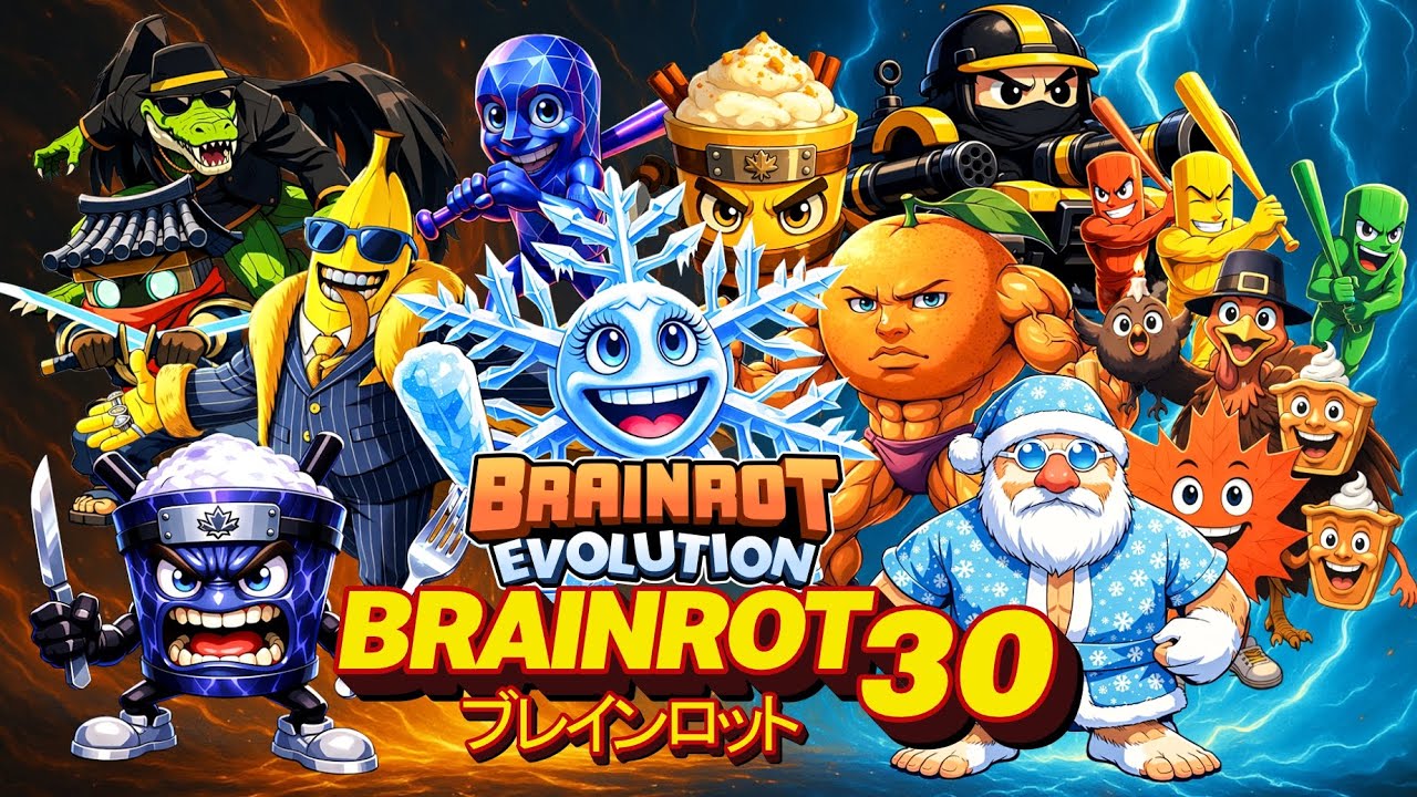 MindRotsu - Brainrot Anime Opening EP30 (Official Music Video) ft. Brainrot Evolution Characters