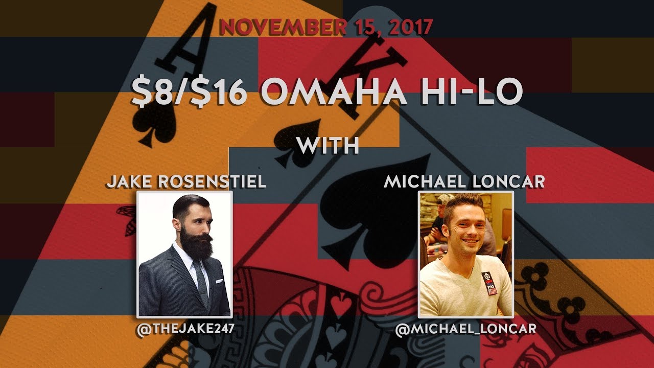 $8/$16 Omaha Hi-Lo with Veronica and Friends, Nov 15 2017