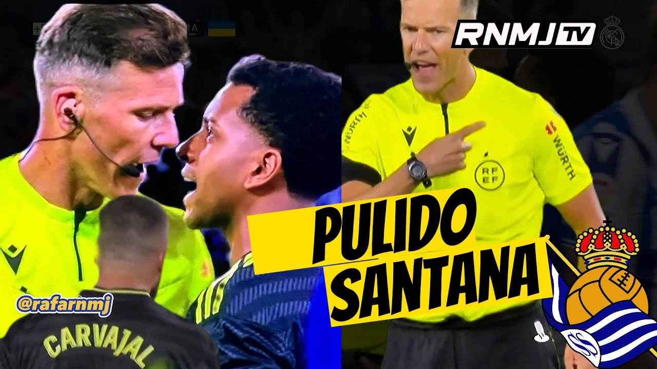 Actuación de PULIDO SANTANA en Real Sociedad - Real Madrid (02/05/2023)