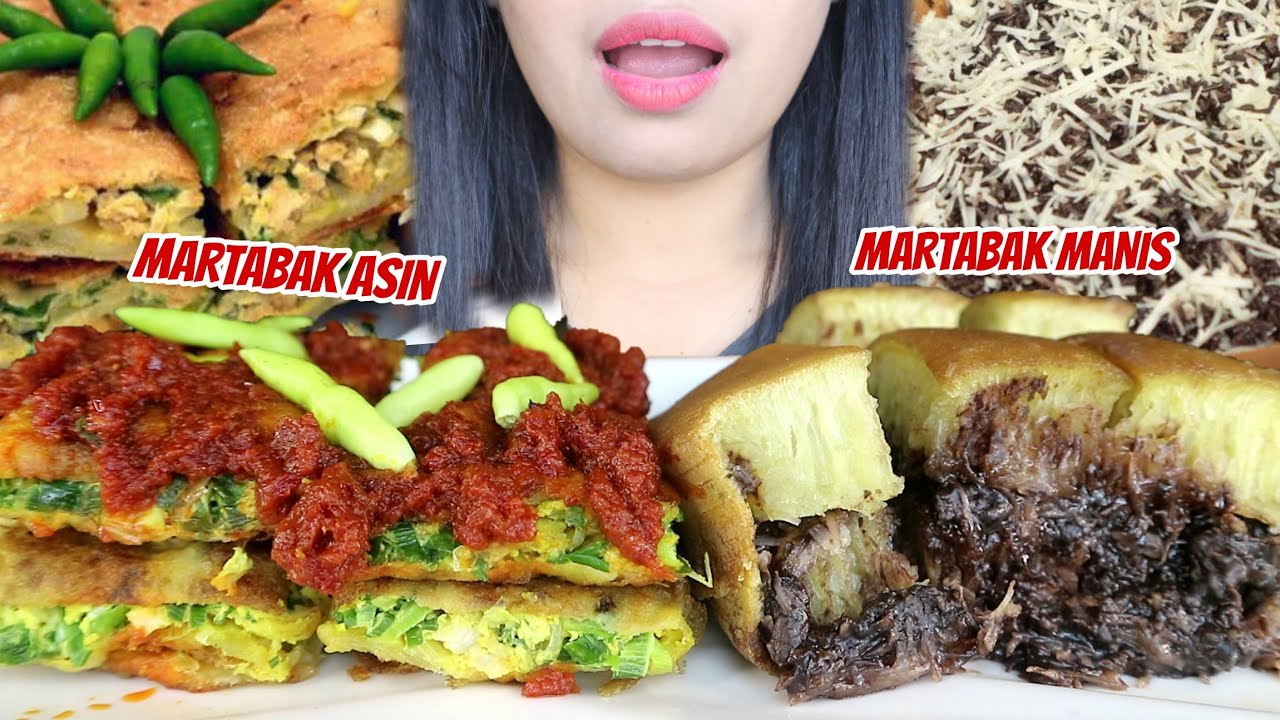 martabak asin dan martabak manis | asmr mukbang indonesia 🇮🇩