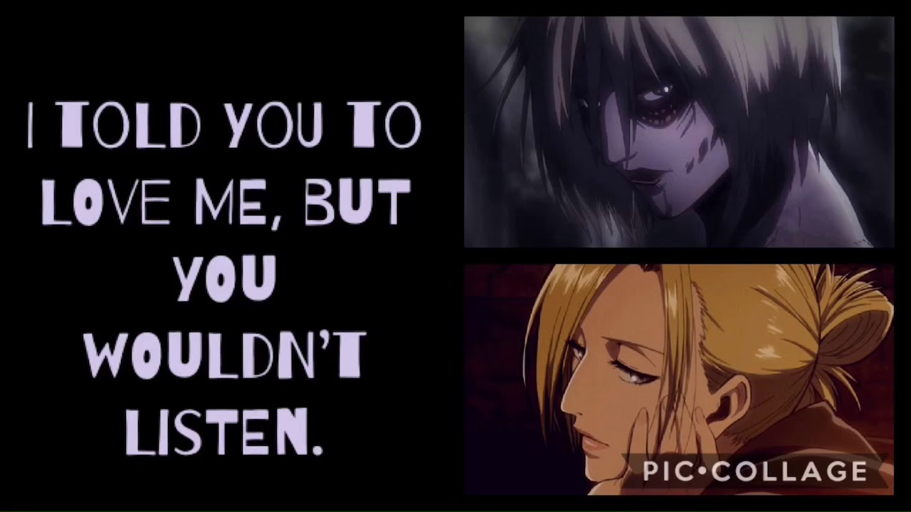 A Failed Gambit | ASMR | Yandere Annie Leonhart x Listener