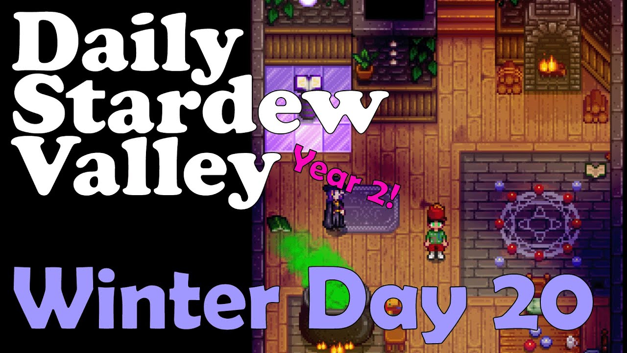 Ежедневный выпуск Stardew от Jack's #216! Зимний день 20, год 2