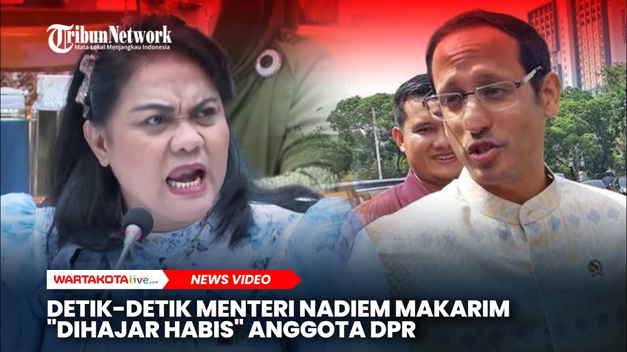 Detik-detik Menteri Nadiem Makariem 