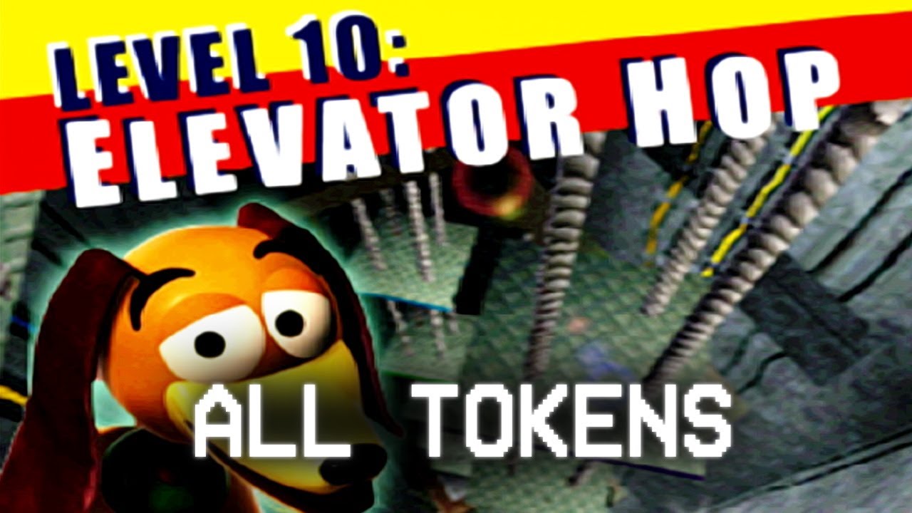 Toy Story 2 - All Tokens - Elevator Hop