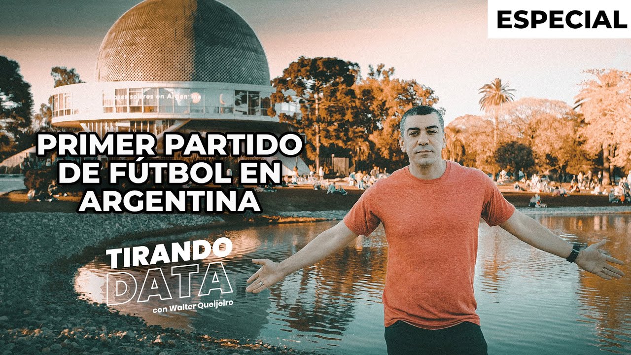 PRIMER PARTIDO de F&uacute;tbol en ARGENTINA - Tirando DATA con Walter Queijeiro