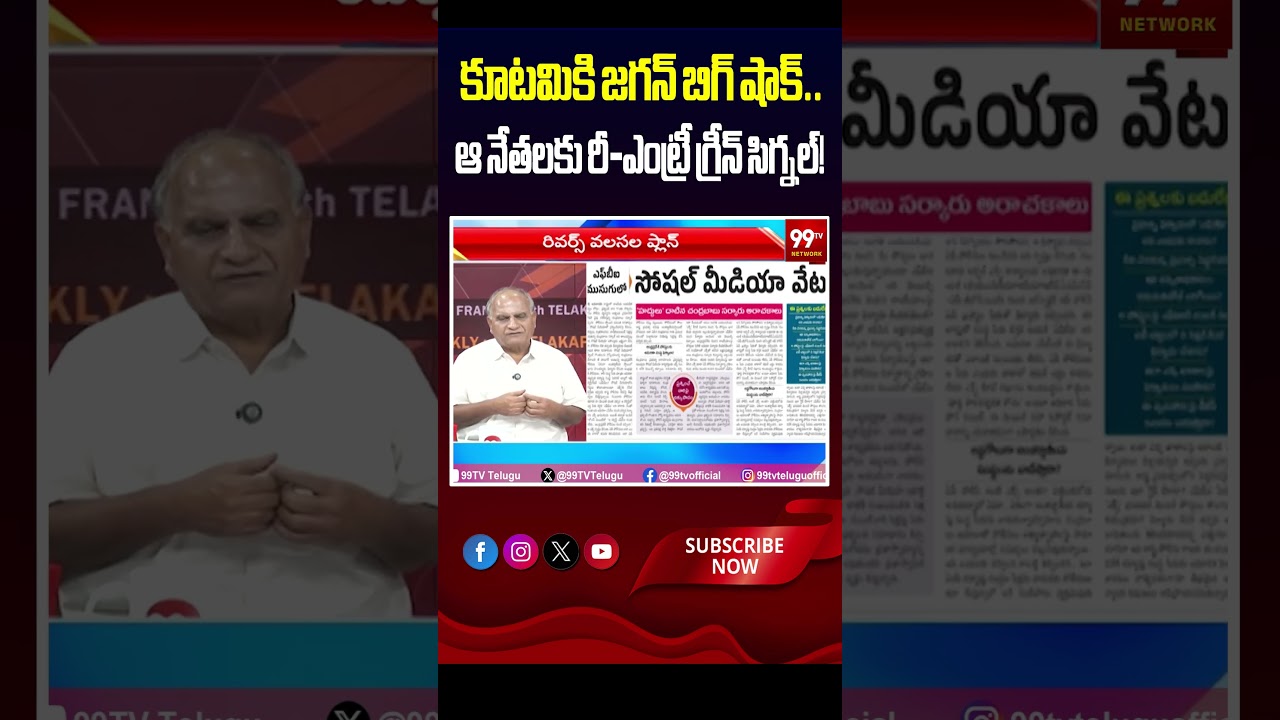 కూటమికి జగన్ బిగ్ షాక్.. ఆ నేతలకు రీ-ఎంట్రీ గ్రీన్ సిగ్నల్! | YS Jagan Mastermind Strategy