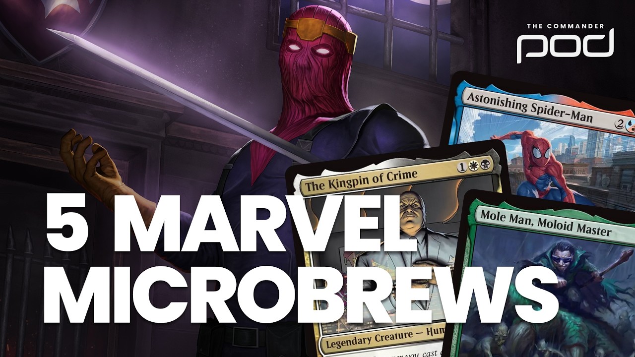 5 новых командиров из набора Marvel Super Heroes для сборки колод