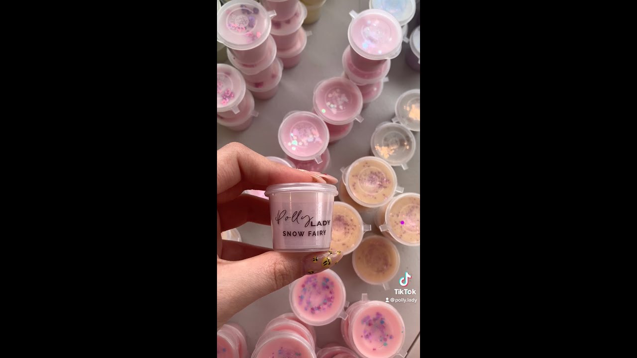 LABELLING WAX MELT SHOT POTS